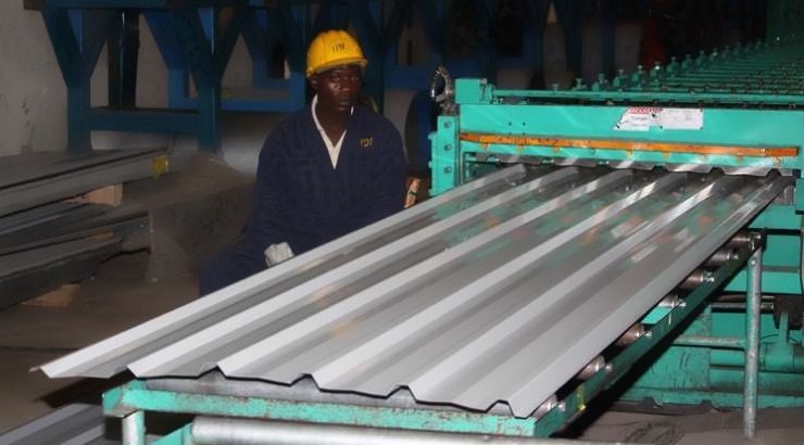 Galvanised sheets